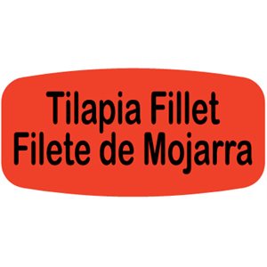 Tilapia Fillet - Filete de.... Label