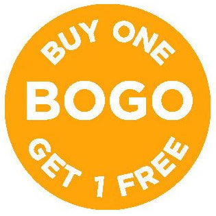 Buy 1 Get 1 Free BOGO 1" Label