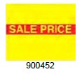 SALE PRICE Yellow-Red Price Labels for Monarch Model 1115 - 5 CASE MIN