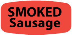 Smoked Sausage DayGlo Label