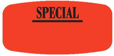 Special Write On DayGlo Label