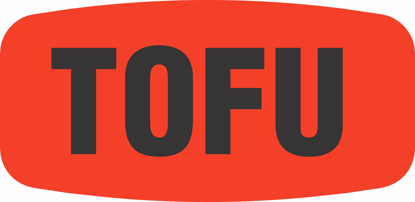 Tofu DayGlo Label