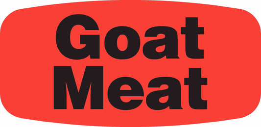 Goat Meat DayGlo Label - 10 MIN
