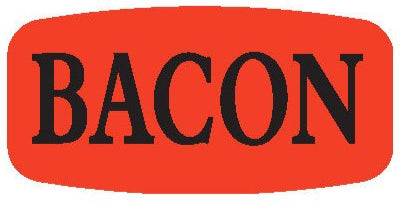 Bacon DayGlo Label