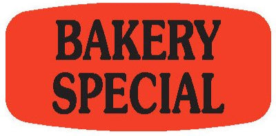 Bakery Special DayGlo Label