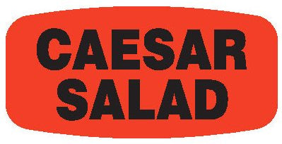 Caesar Salad DayGlo Label