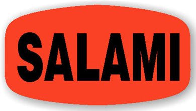 Salami DayGlo Label