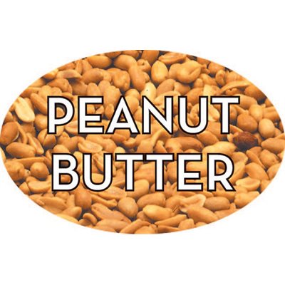 Peanut Butter Flavor Label