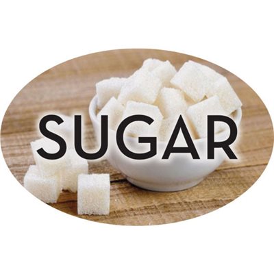 Sugar Flavor Label