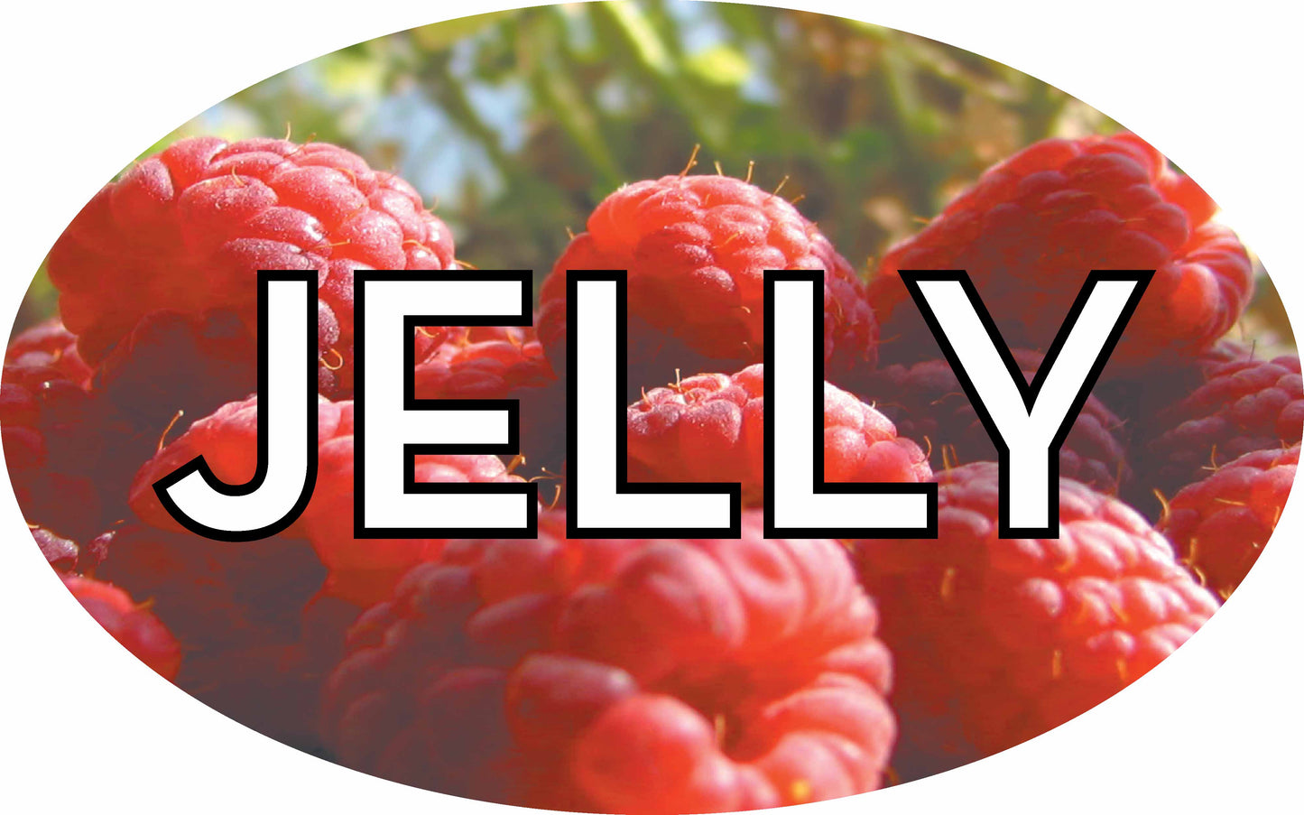 Jelly Custom Flavor Label - 20 MIN
