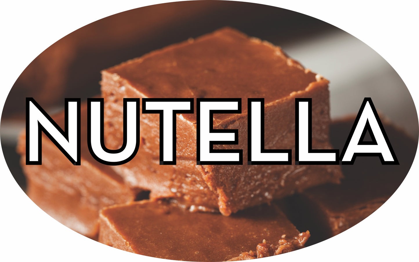 Nutella Custom Flavor Label - 20 MIN