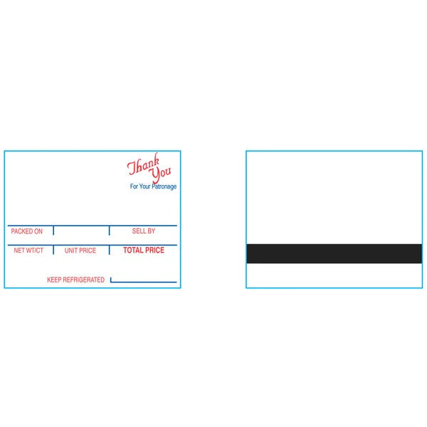 Hobart SP80/SP1500J Scale Labels  LST-1650