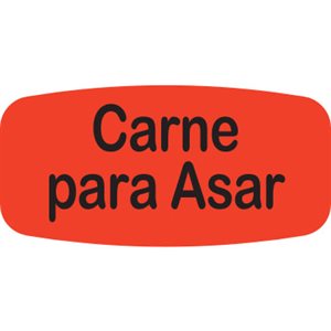 Carne para Asar Label