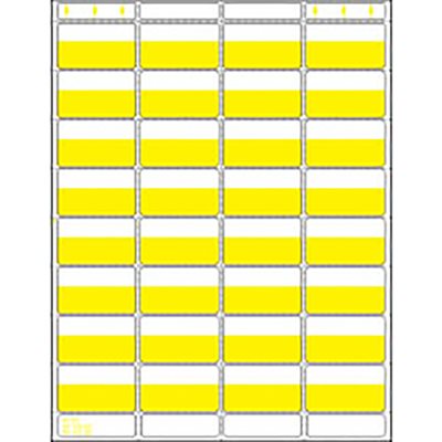 Sheet of Blank 1.875" x 1.25" Labels