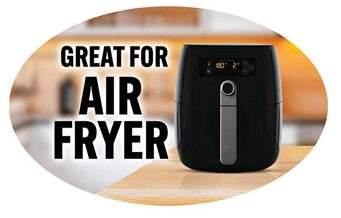 Great for Air Fryer Flavor Label
