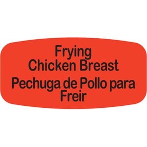 Frying Chicken Breast / Pechuga de Pollo para Freir Label