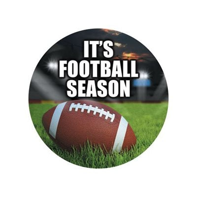 It's Football Season Label 2" Circle
