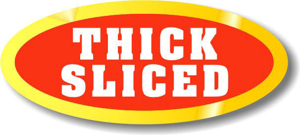 Thick Sliced Foil Labels, Thick Sliced Stickers