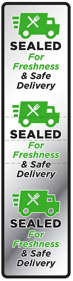 Sealed For Freshness and Safety Labels
