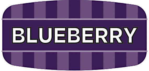 Blueberry Flavor Labels, Blueberry Flavor Stickers