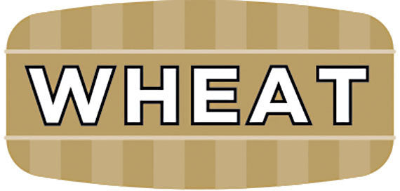 Wheat Flavor Labels, Wheat Flavor Stickers