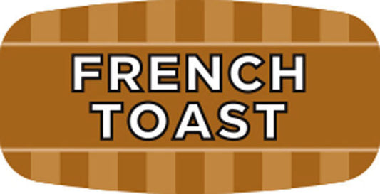 French Toast Flavor Labels, French Toast Flavor Stickers
