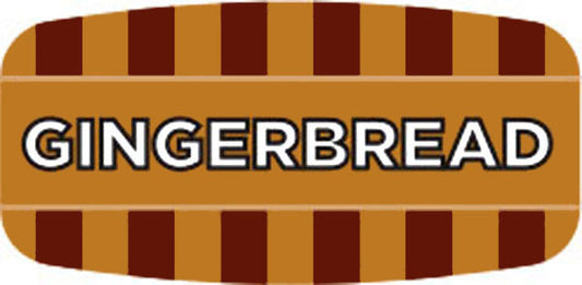 Gingerbread Flavor Labels, Gingerbread Flavor Stickers