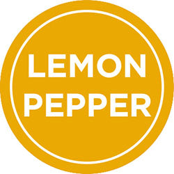 Lemon Pepper Flavor Labels, Lemon Pepper Flavor Stickers