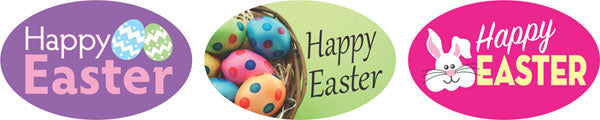 Happy Easter Labels