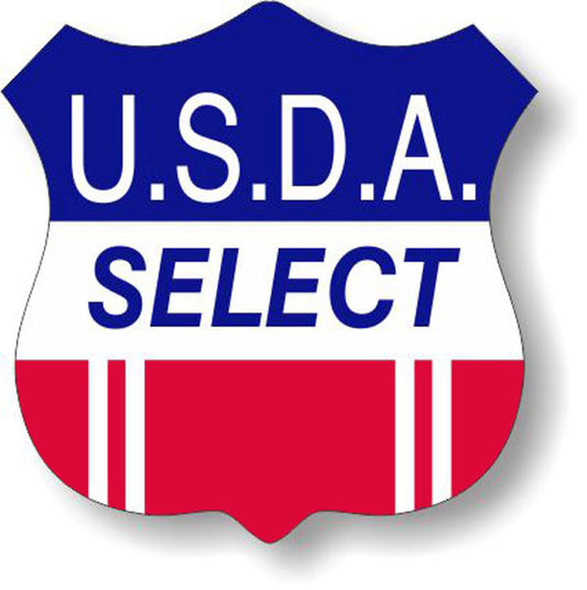 USDA Select Grade Shield Labels, USDA Select Stickers