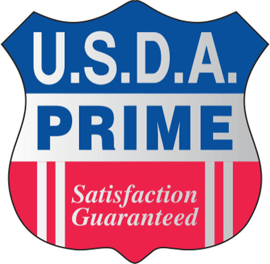USDA Prime Foil Labels, USDA Prime Stickers