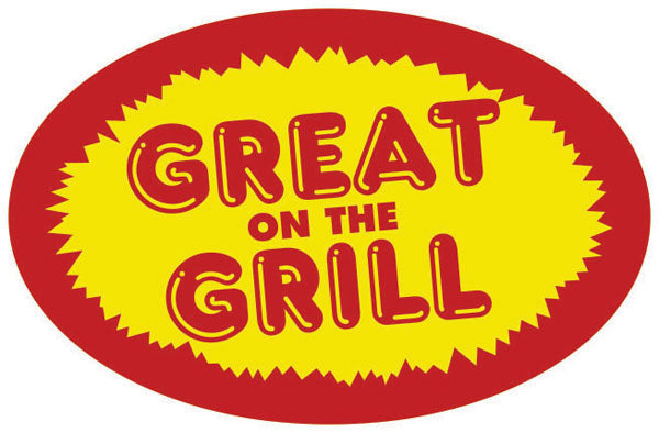 Great On The Grill Labels, Great on the Grill Stickers