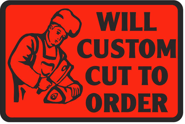 Will Custom Cut To Order Labels
