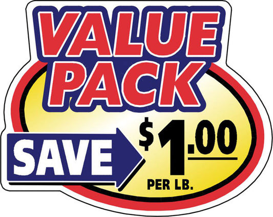 Value Pack Save $1.00 Per LB Oval Labels, Stickers