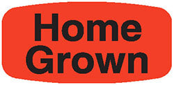 Home Grown DayGlo Labels, Stickers