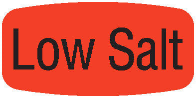 Low Salt DayGlo Labels