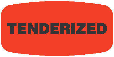 Tenderized DayGlo Labels, Tenderized Stickers