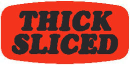 Thick Sliced DayGlo Labels, Thick Sliced Stickers