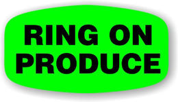 Ring On Produce DayGlo Labels