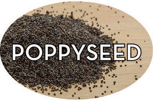 Poppyseed Flavor Labels, Poppyseed Flavor Stickers