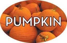 Pumpkin Flavor Labels, Pumpkin Flavor Stickers
