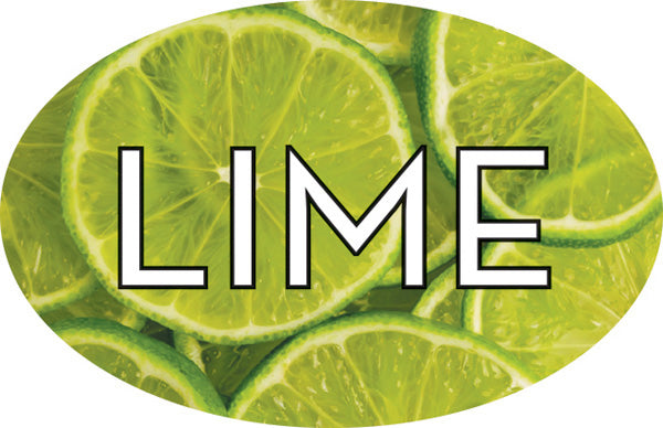 Lime Flavor Labels, Lime Flavor Stickers