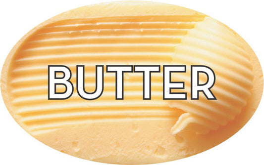 Butter Flavor Labels, Butter Flavor Stickers