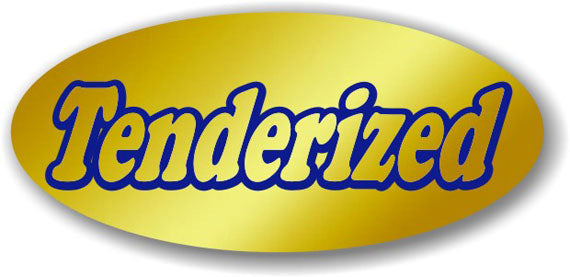 Tenderized Foil Labels, Tenderized Stickers