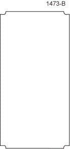 Avery Berkel CX20/CX30 96mm Blank Scale Labels #1473B