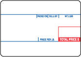 CAS LP1000 #8010 UPC Scale Labels