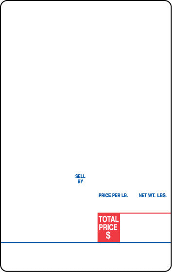 Digi DP-120/SM-90 95mm Scale Labels