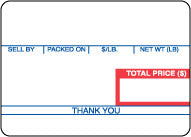 Kubota FP-900, FP910 UPC 47.5mm Scale Labels LST-3360