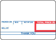 Kubota FP-900 FP-910 Non UPC 47.5mm Scale Labels LST-3370