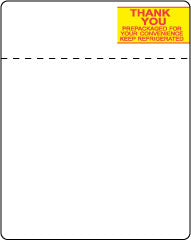 Mettler Toledo 325/8460/UCST ET 3.3" Scale Labels with Perf